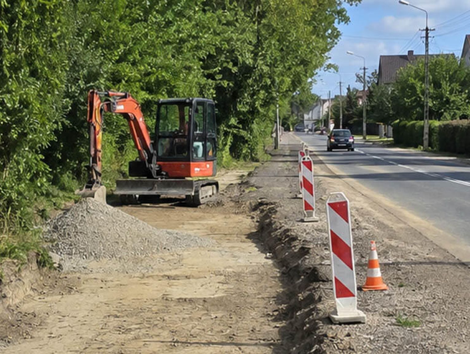 Nowa ścieżka rowerowa połączy Sławięcice z Ujazdem. Budowa właśnie się rozpoczęła