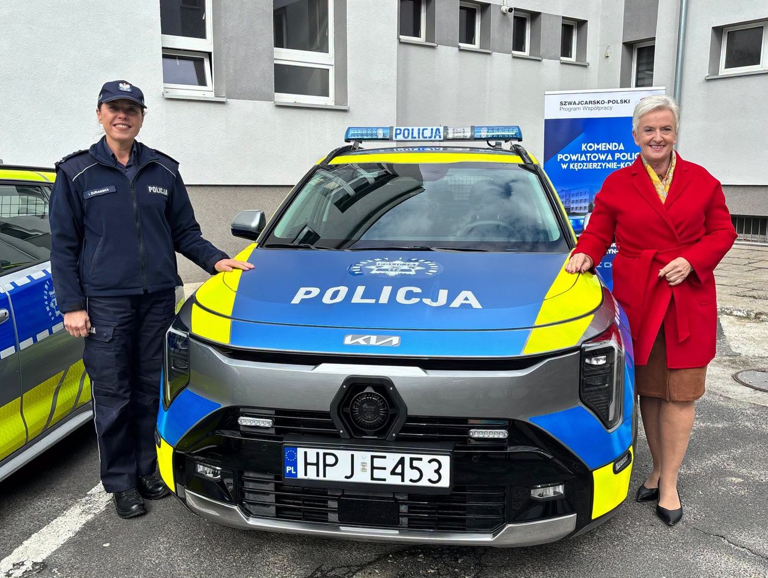 Nowy radiowóz wyjedzie na ulice Kędzierzyna-Koźla. Zakup dzięki Funduszom Szwajcarskim