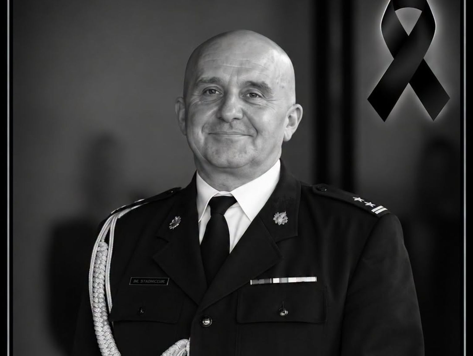 Odszedł brygadier Mirosław Stadniczuk. Były komendant straży pożarnej zmarł w wieku 58 lat