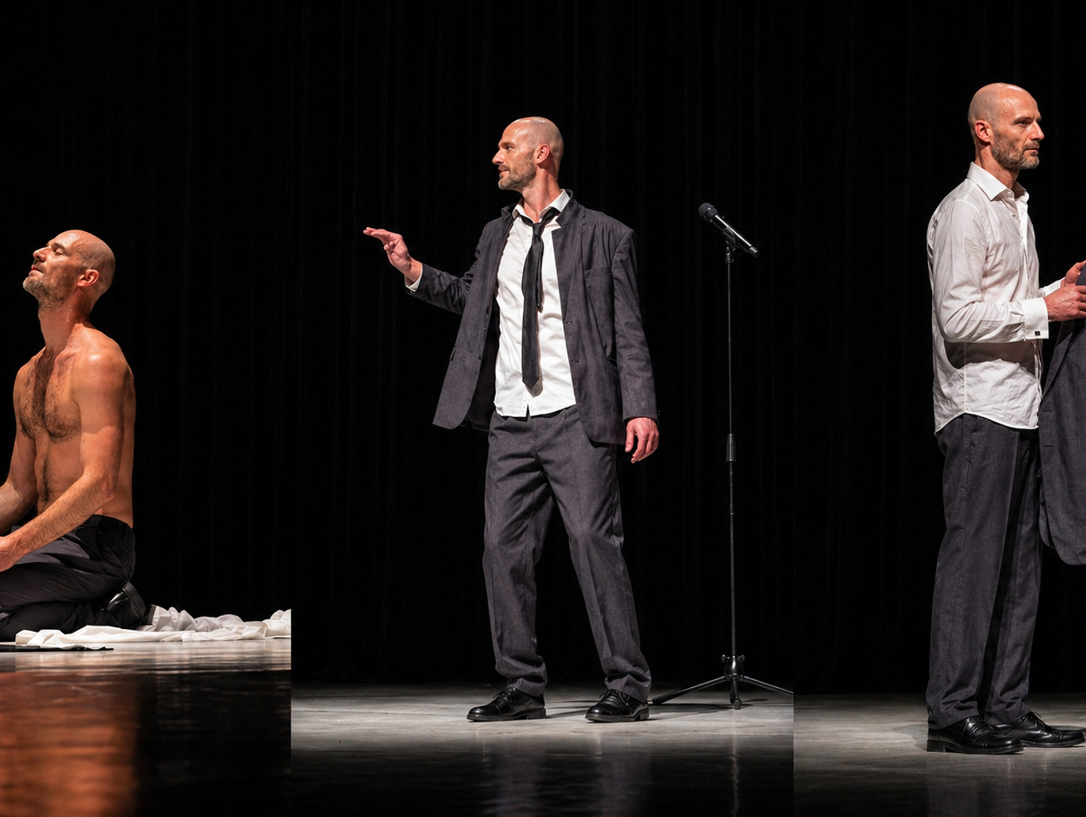 Ojciec ma być twardy i tylko zarabiać? Ten spektakl w Kędzierzynie-Koźlu obnażył bolesną prawdę o męskiej depresji i samotności