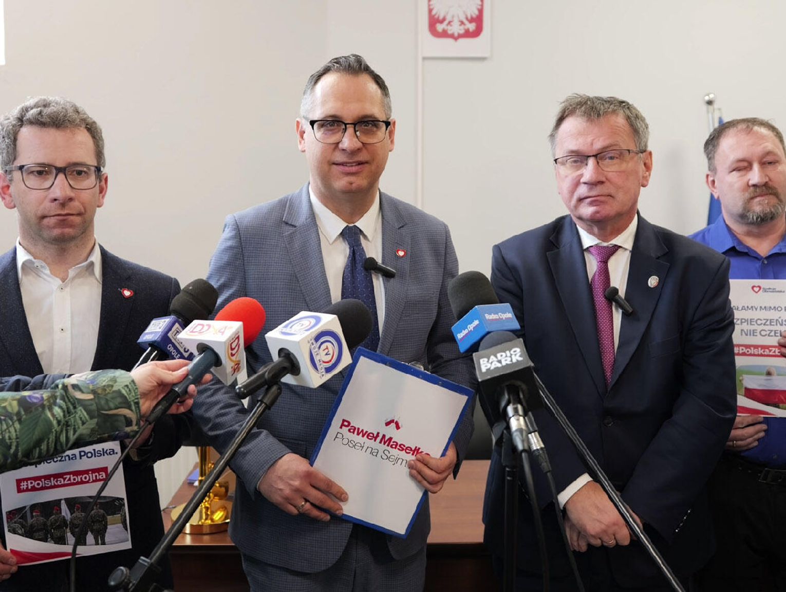 Politycy KO w Kędzierzynie-Koźlu o wecie prezydenta. „Nie ma czasu czekać z dozbrajaniem Polski”