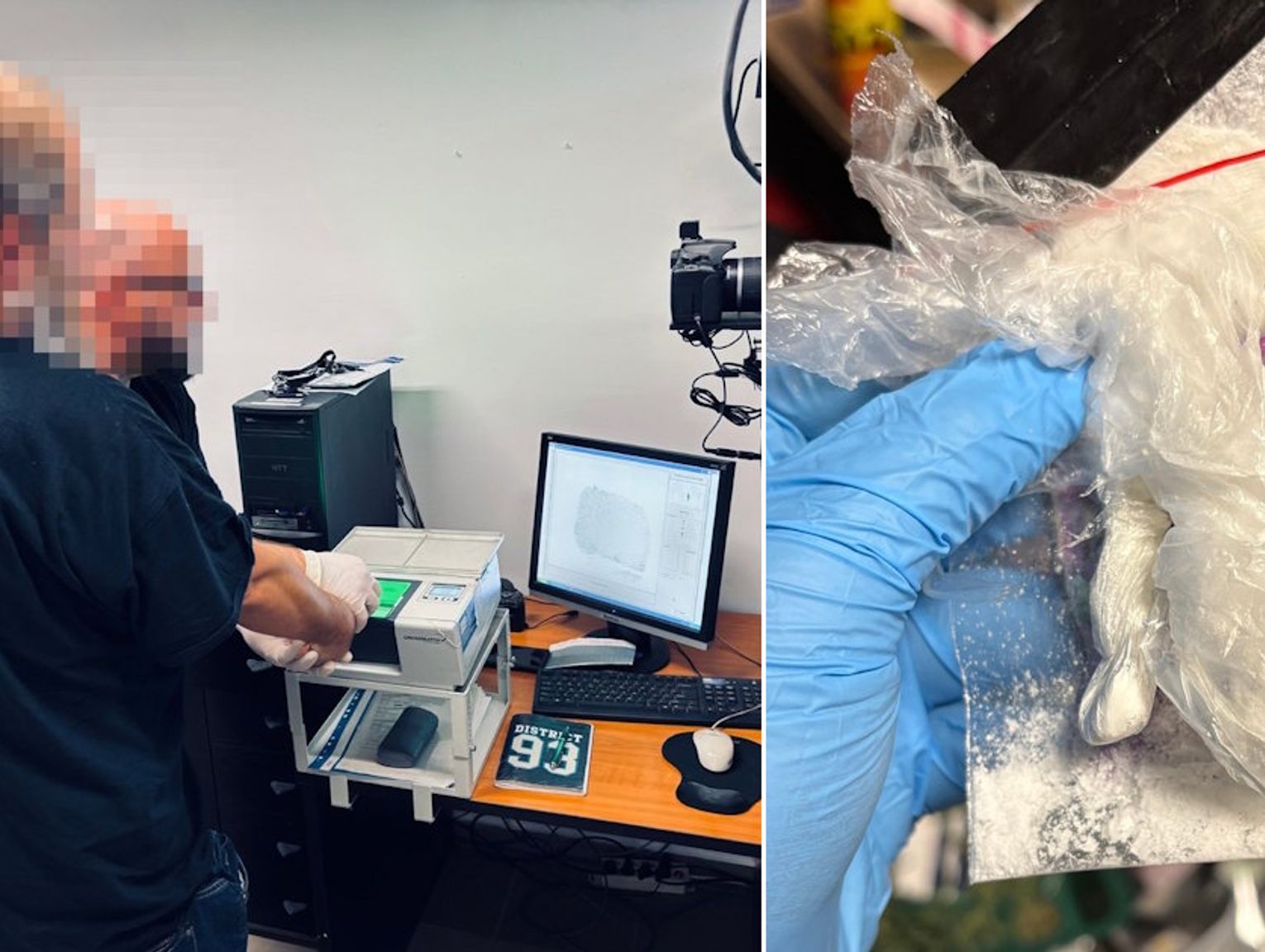 Poszukiwany 38-latek zatrzymany na ulicy. Przy sobie i w mieszkaniu miał ponad 700 porcji narkotyków