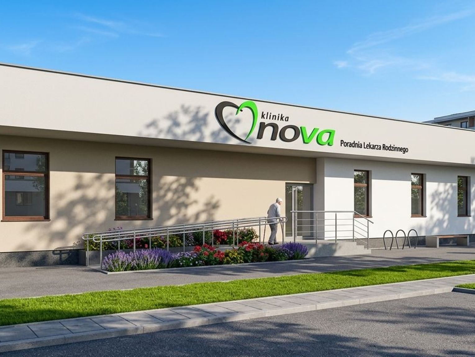 Przy ulicy Harcerskiej powstaje nowoczesna poradnia lekarza rodzinnego Kliniki Nova. Będzie osobna część pediatryczna