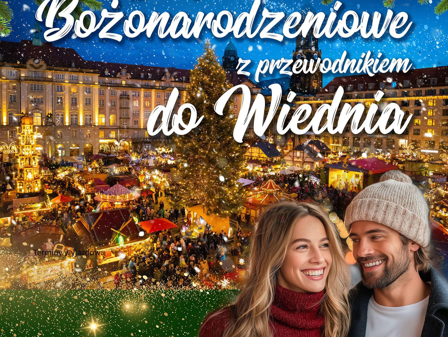Rozdajemy zaproszenie na wyjazd na jarmark bożonarodzeniowy do Pragi /Wiednia/ Ołomuńca