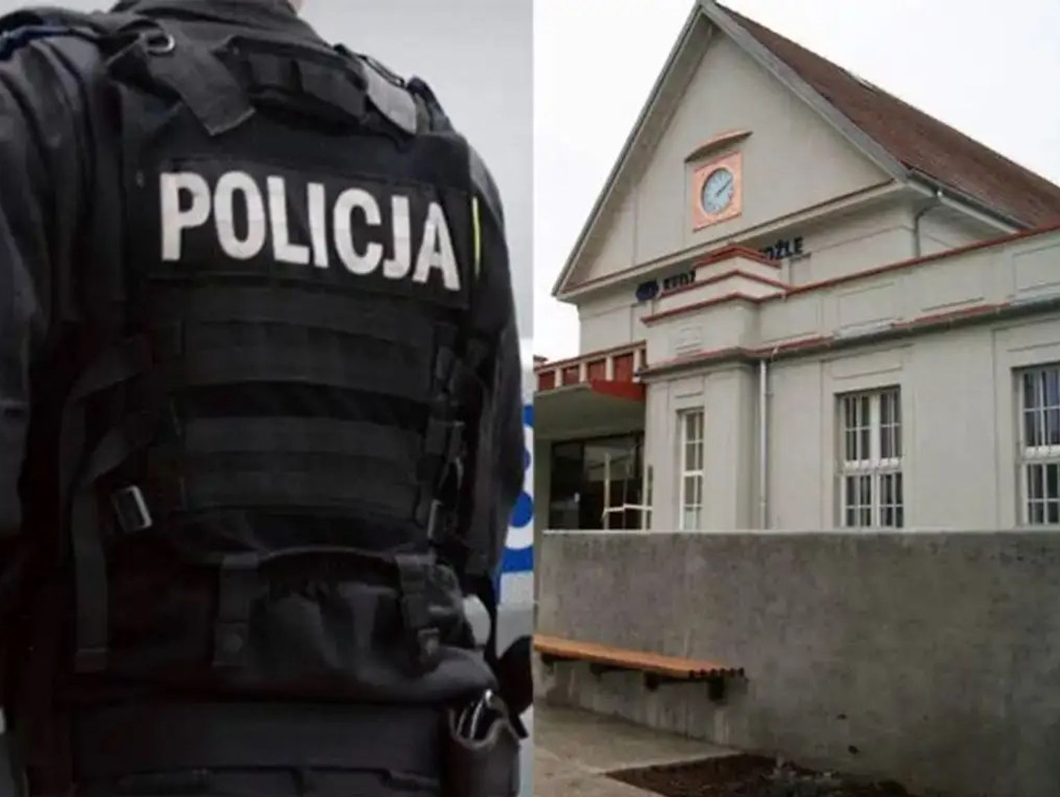 Stał na peronie z pistoletem za paskiem. Akcja policji i SOK na dworcu w Kędzierzynie-Koźlu