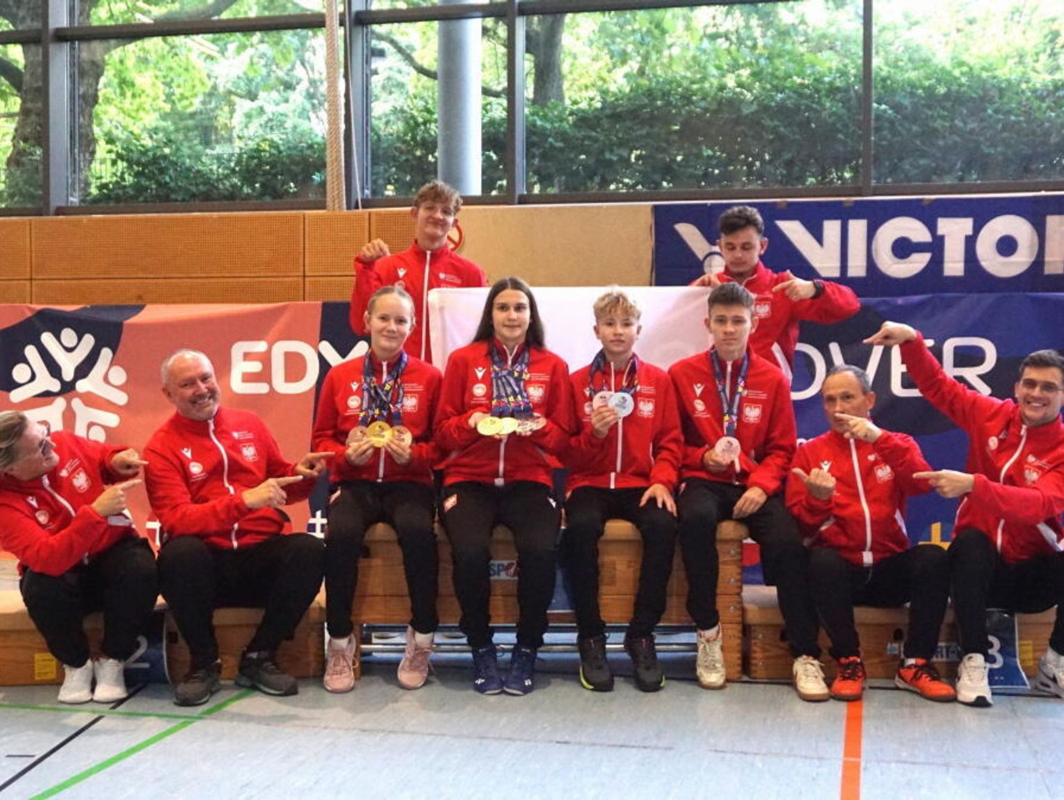 Stanęli pięć razy na podium Mistrzostw Europy. Świetne występy badmintonistów z Kędzierzyna-Koźla