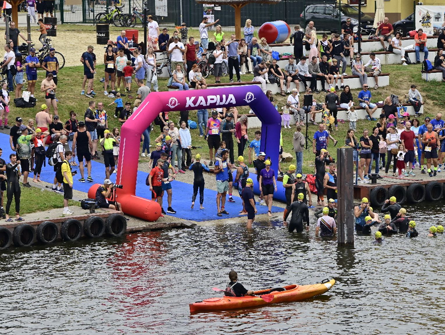 Triathlon wrócił do naszego miasta! Koźle tętni sportowymi emocjami