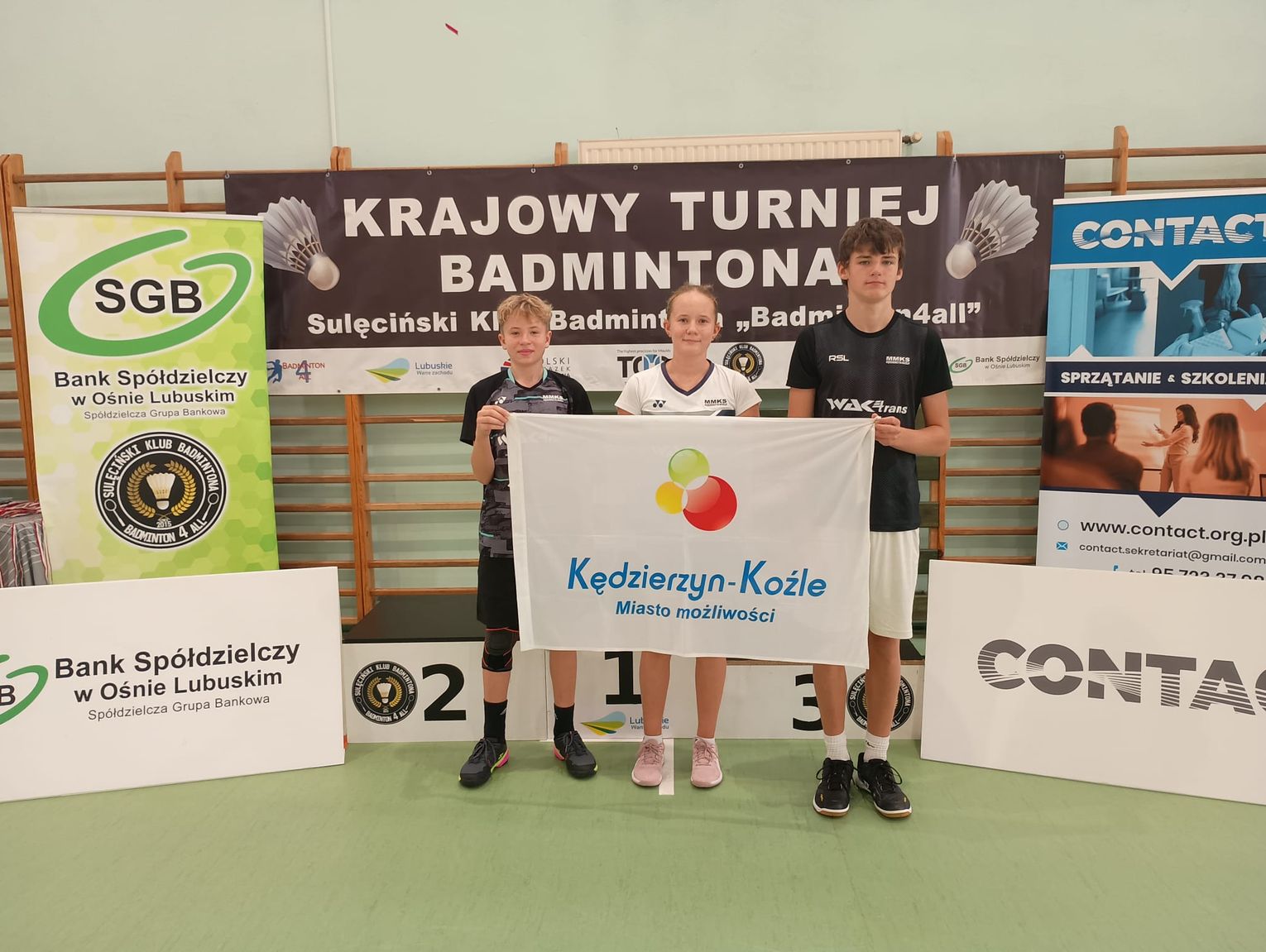 Trzy medale na początek sezonu. Udany start badmintonistów MMKS Kędzierzyn-Koźle