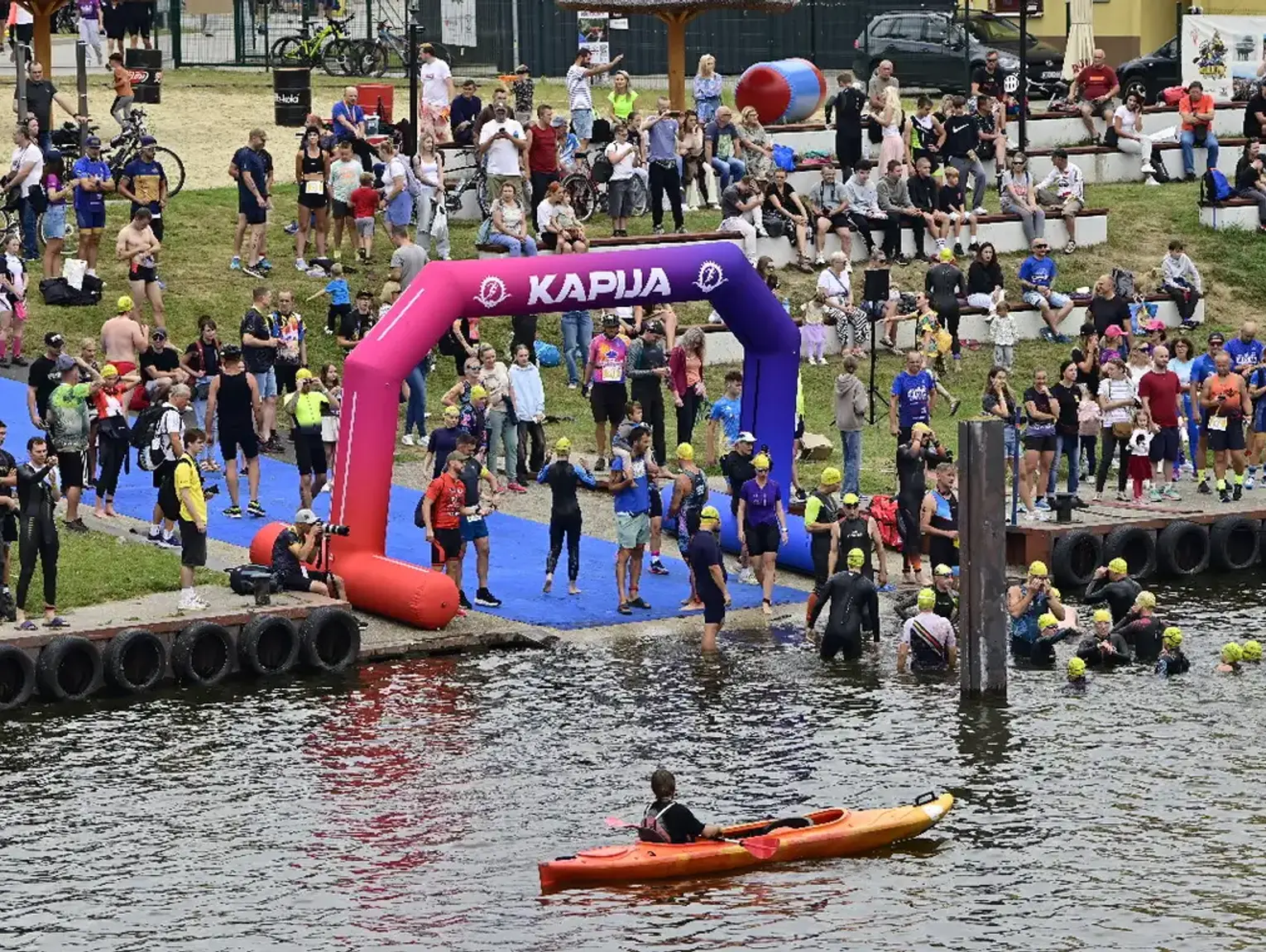 Twierdza Triathlon wraca do Koźla. Zawodnicy zmierzą się w Odrze, na rowerach i trasie biegowej