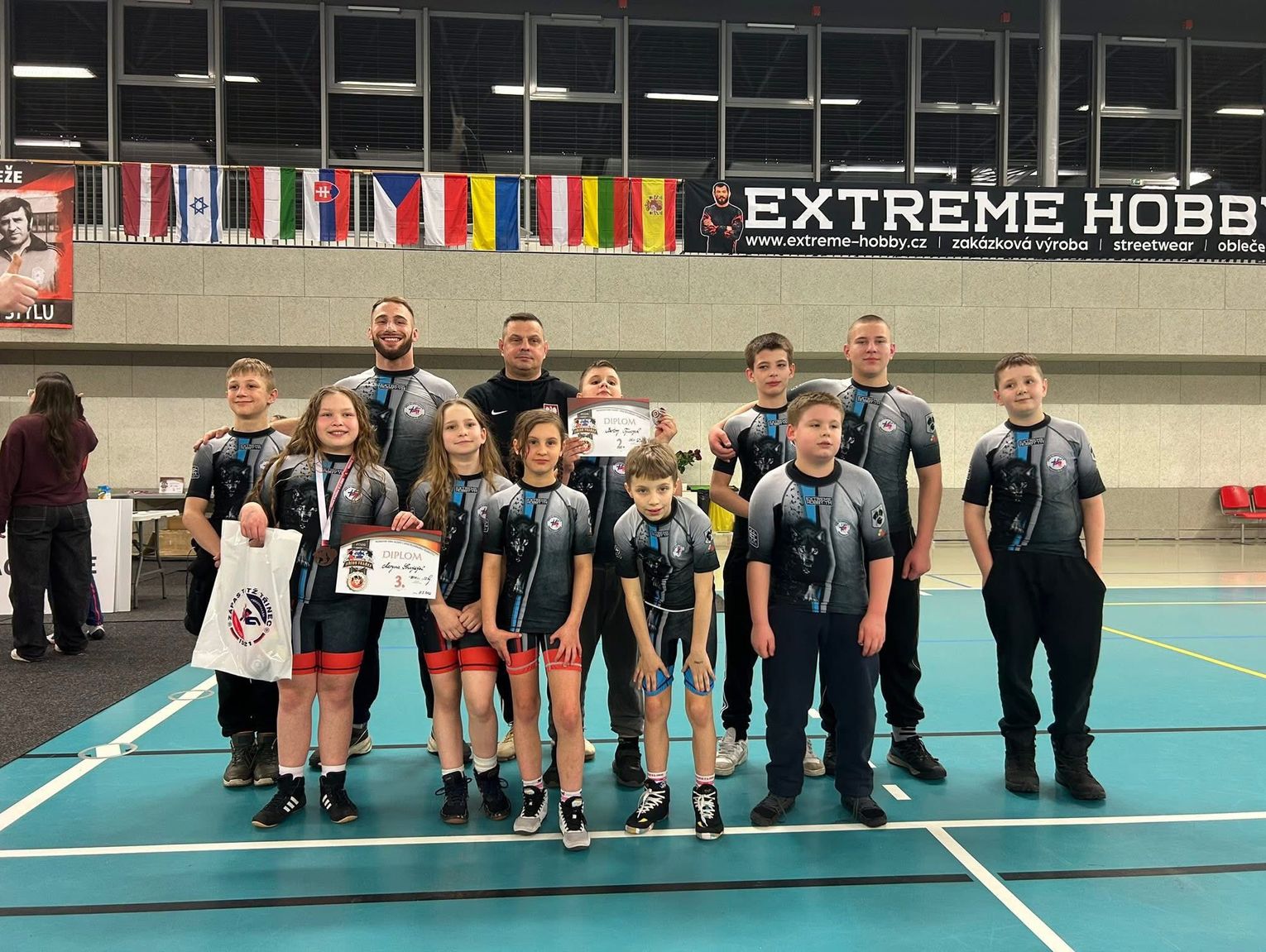 Udany występ młodych zapaśników z Kędzierzyna-Koźla na międzynarodowym turnieju w Czechach