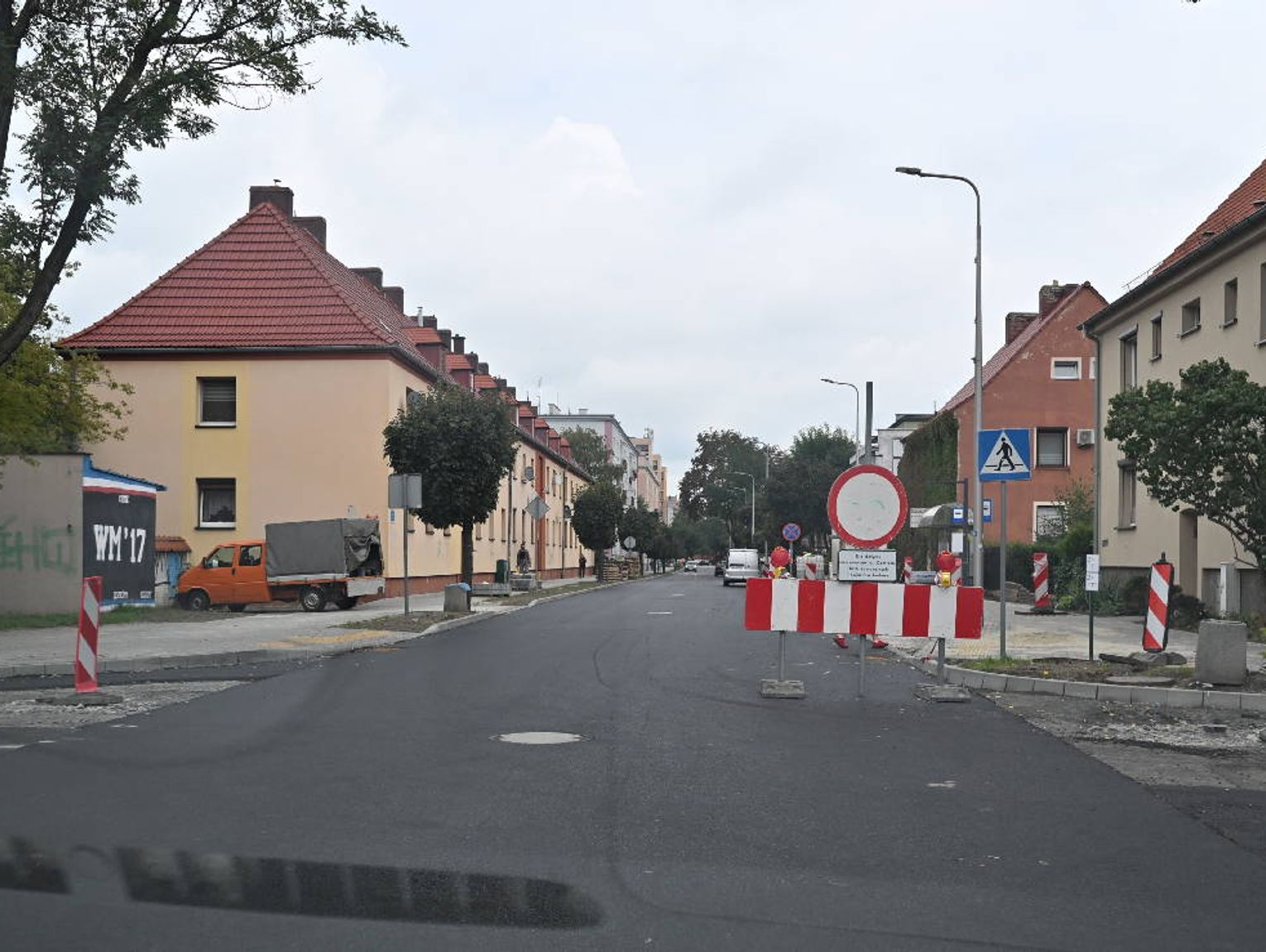 Ulica Damrota częściowo otwarta. Remont jednak może potrwać co najmniej do końca września