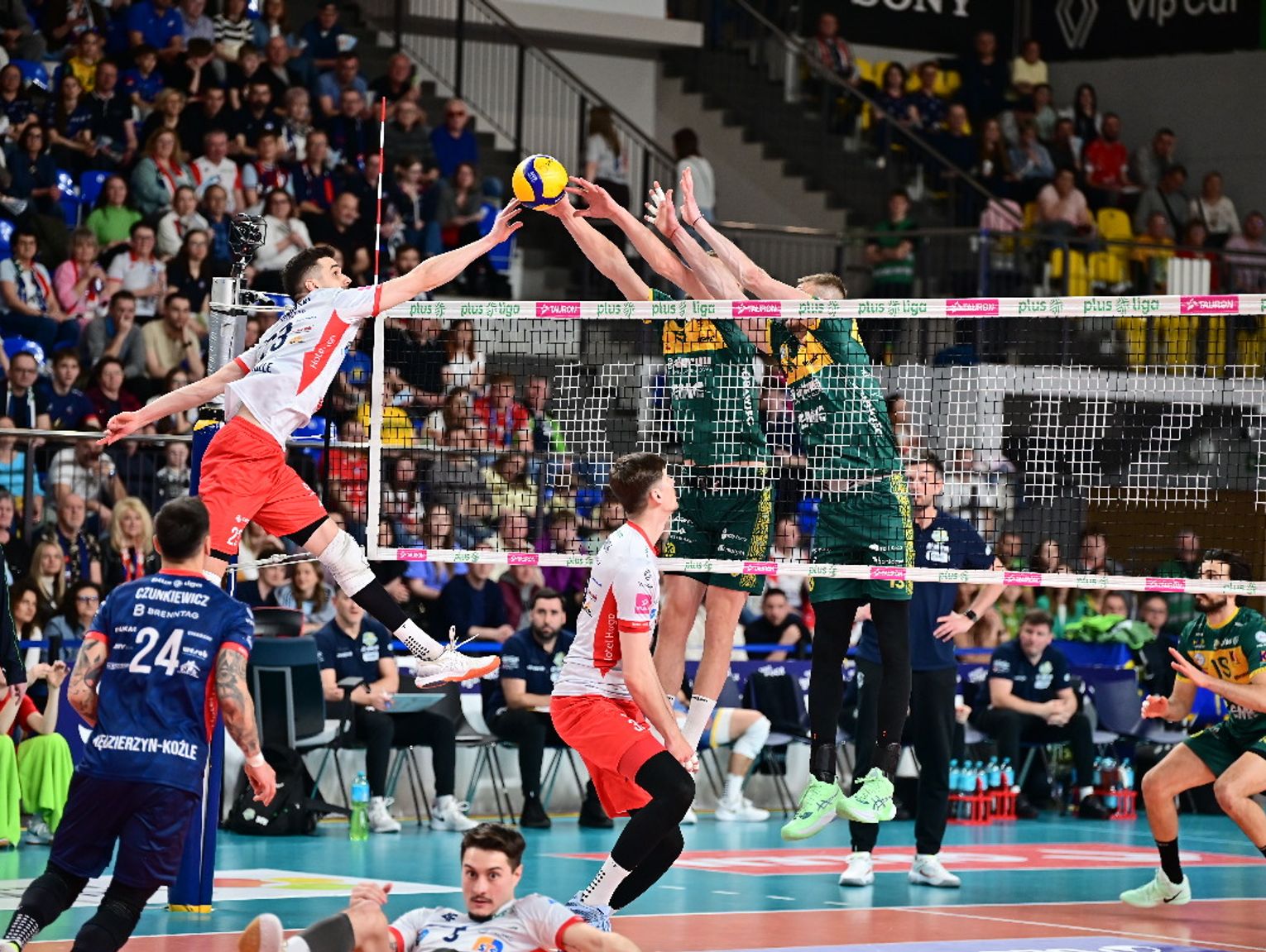 ZAKSA przegrała z Wartą Zawiercie. Będzie trzeci mecz o awans do najlepszej czwórki ligi
