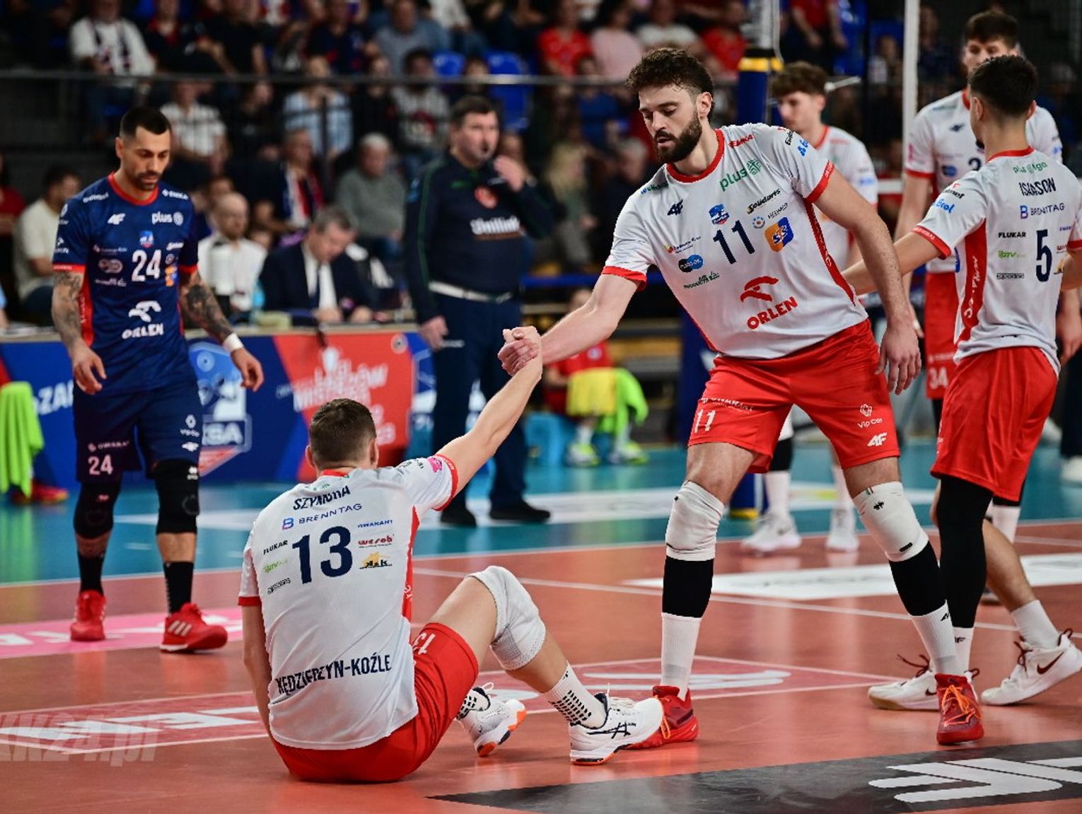 ZAKSA znów przegrywa po tie-breaku. Kędzierzynianie nie sprostali ekipie z Olsztyna