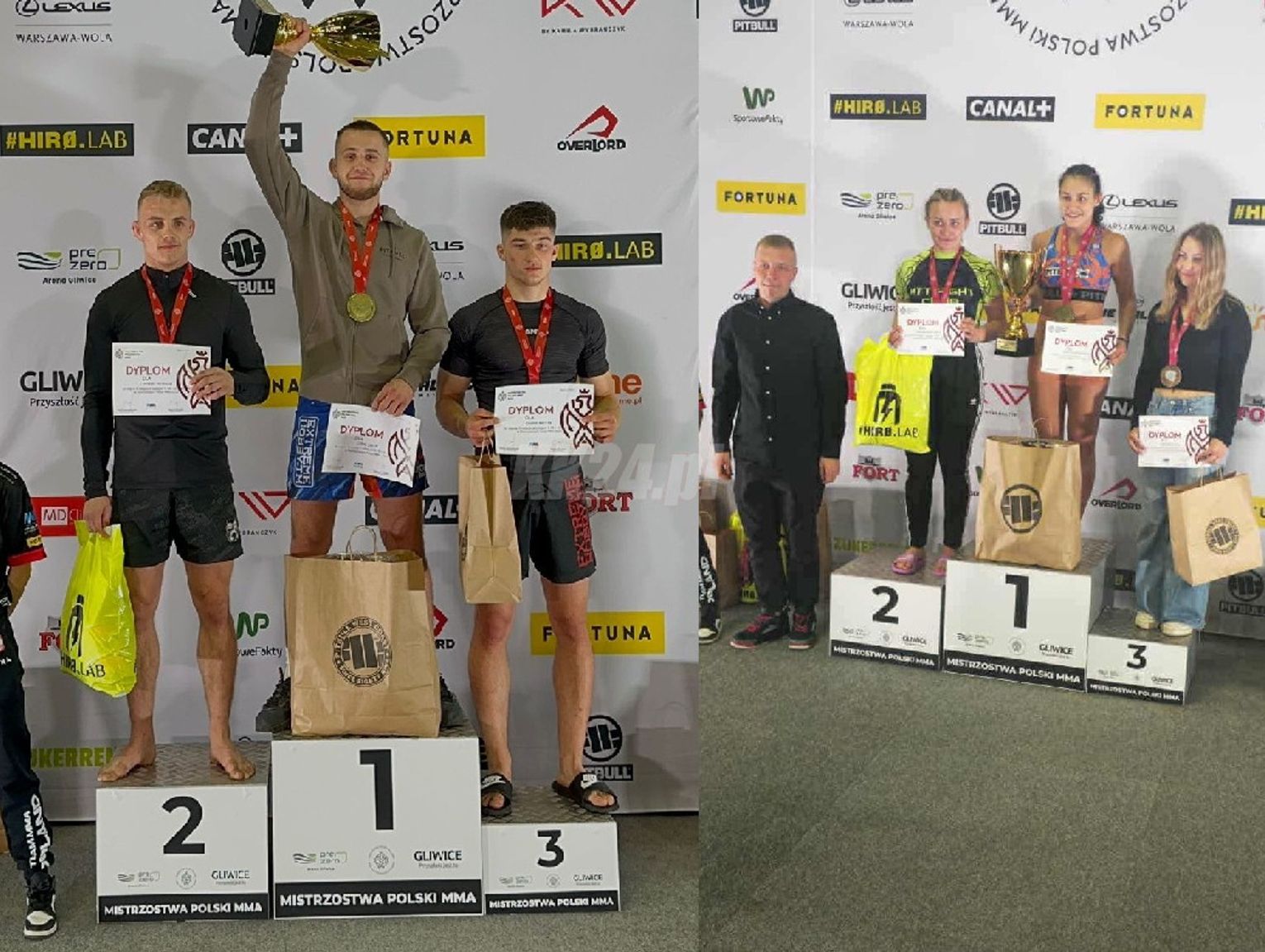 Zawodnicy z Kędzierzyna-Koźla z medalami na Mistrzostwach Polski MMA 2025