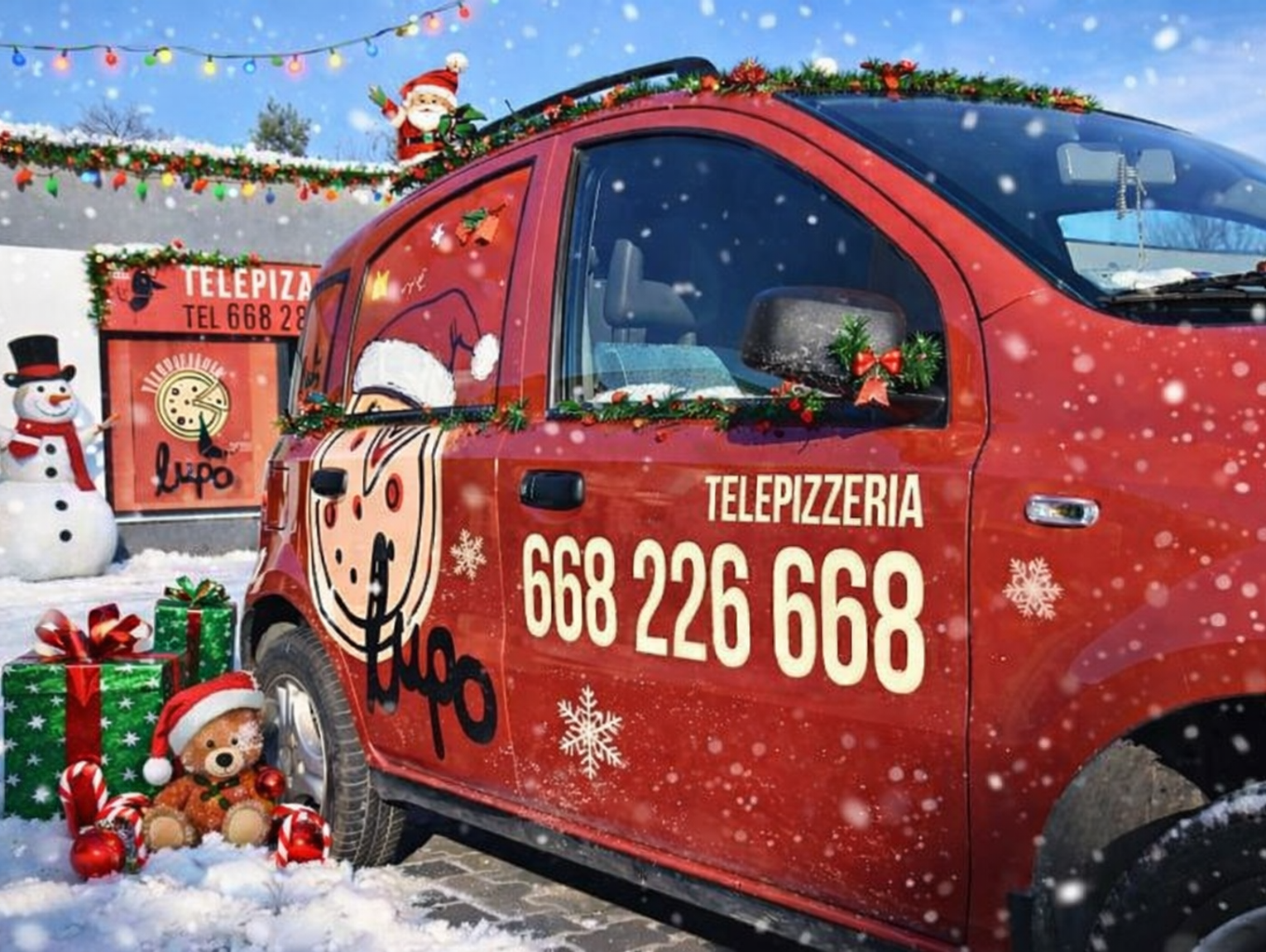 Życzenia bożonarodzeniowe i noworoczne Telepizzerii Lupo dla Czytelników KK24.pl