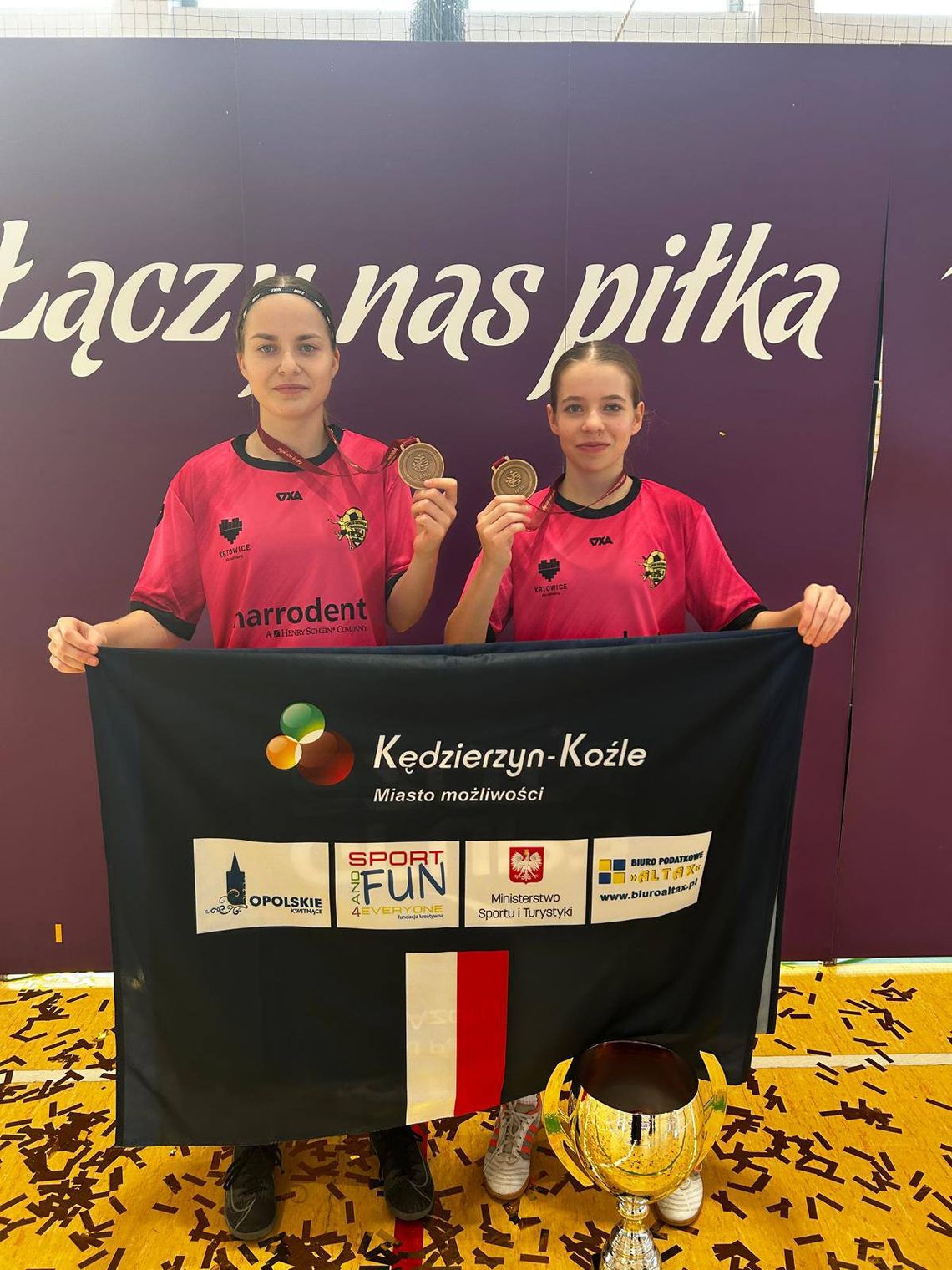 Antonina Jaremko i Magdalena Kućak brązowymi medalistkami Mistrzostw Polski w futsalu