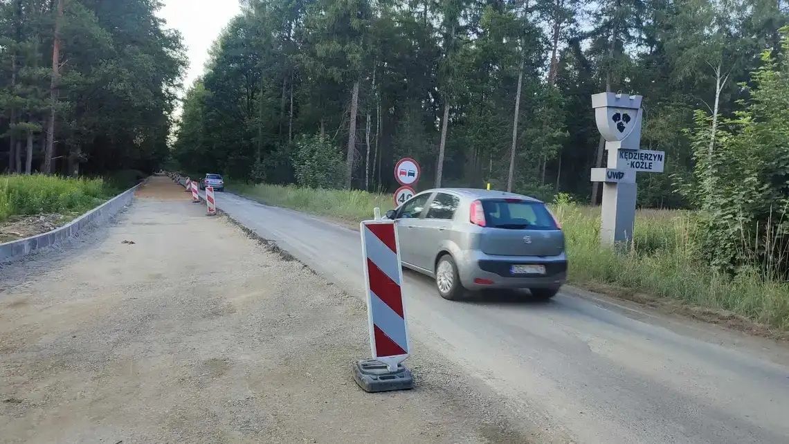 Awaria sygnalizacji świetlnej sterującej ruchem wahadłowym na remontowanym odcinku ulicy Spacerowej