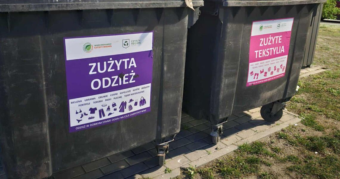 Będzie można pozbyć się zużytej odzieży i tekstyliów. Od poniedziałku kontenery w różnych punktach Kędzierzyna-Koźla