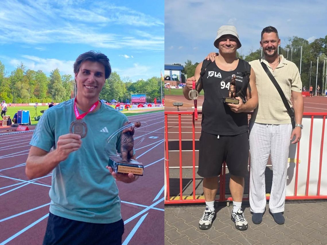 Błysnęli na tle gwiazd lekkoatletyki. Bujak i Korejba z brązowymi medalami mistrzostw Polski