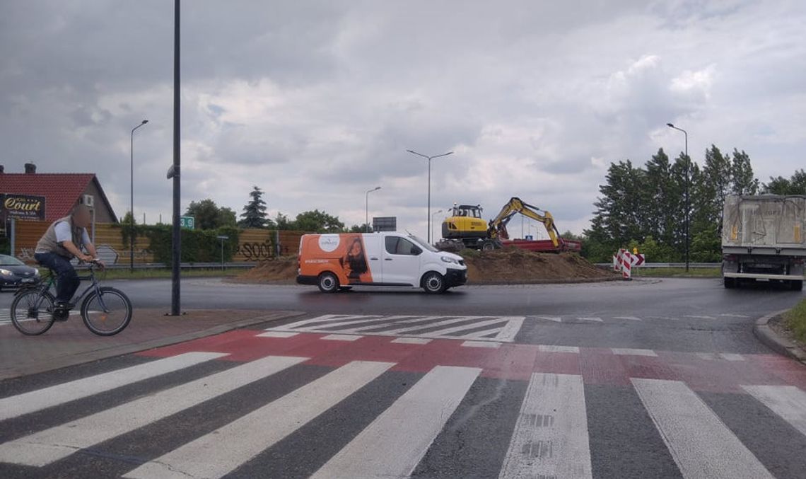 Budowlańcy na rondzie Milenijnym. Kierowcy mogą spodziewać się utrudnień w ruchu