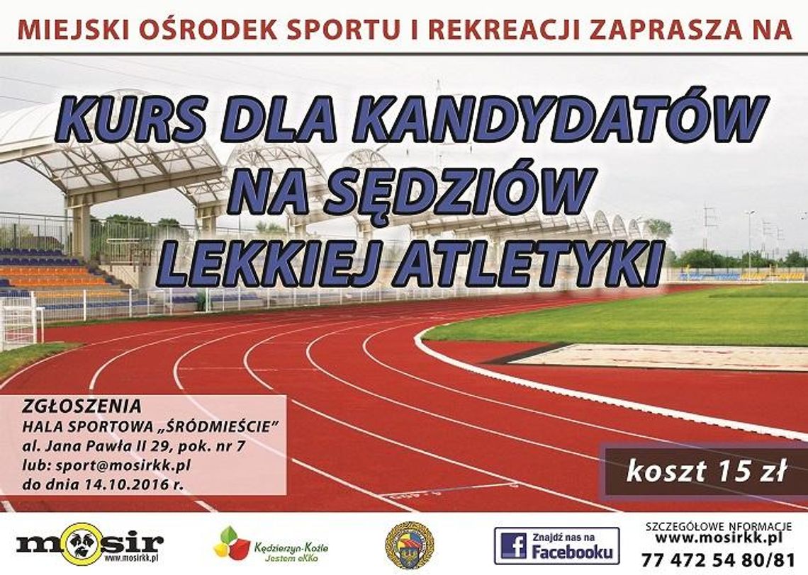 Chcesz zostać sędzią lekkiej atletyki? MOSiR zaprasza do udziału w kursie