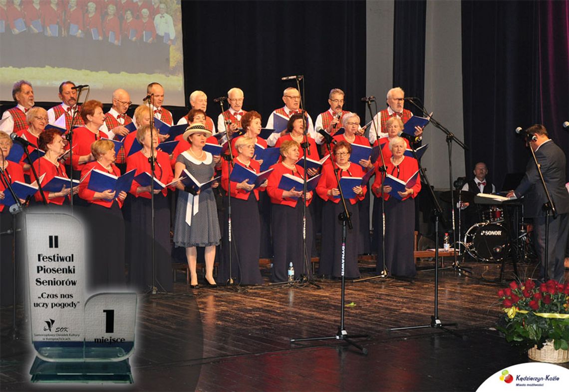 Chór Echo Kresów z Kędzierzyna-Koźla najlepszy na II Festiwalu Piosenki Seniorów