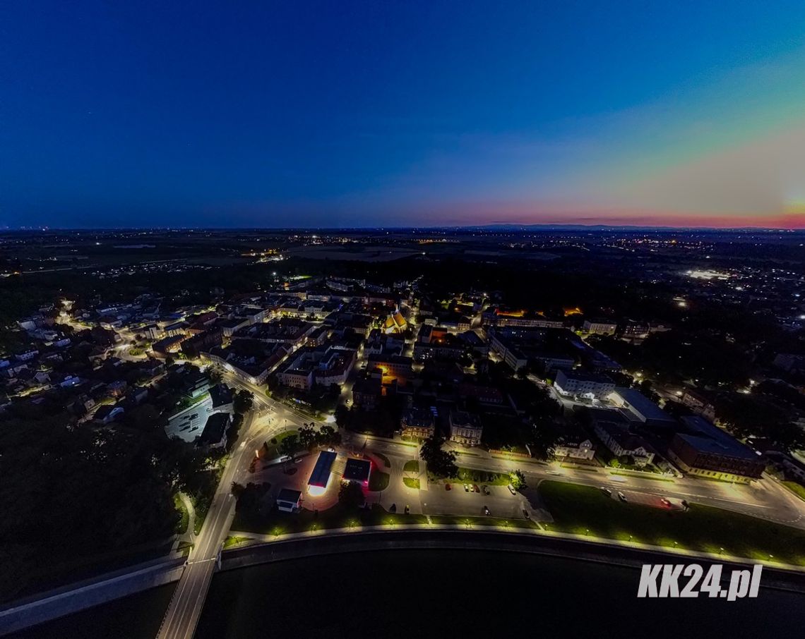 Z Kędzierzyna-Koźla widać coraz mniej gwiazd na nocnym niebie. Problem zanieczyszczenia świetlnego