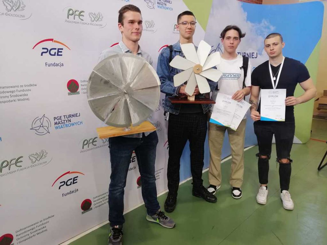 Damian Gnielinski z ZSTiO wygrał okręgowe eliminacje Ogólnopolskiego Turnieju Maszyn Wiatrowych