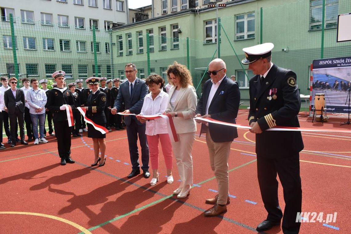 Doczekali się! Kozielska Żegluga z nowo wyremontowanym boiskiem i ogrodem kieszonkowym