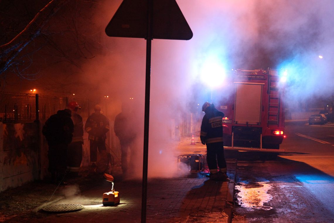 Duża część Pogorzelca nadal bez ciepła. Komplikacje przy usuwaniu awarii