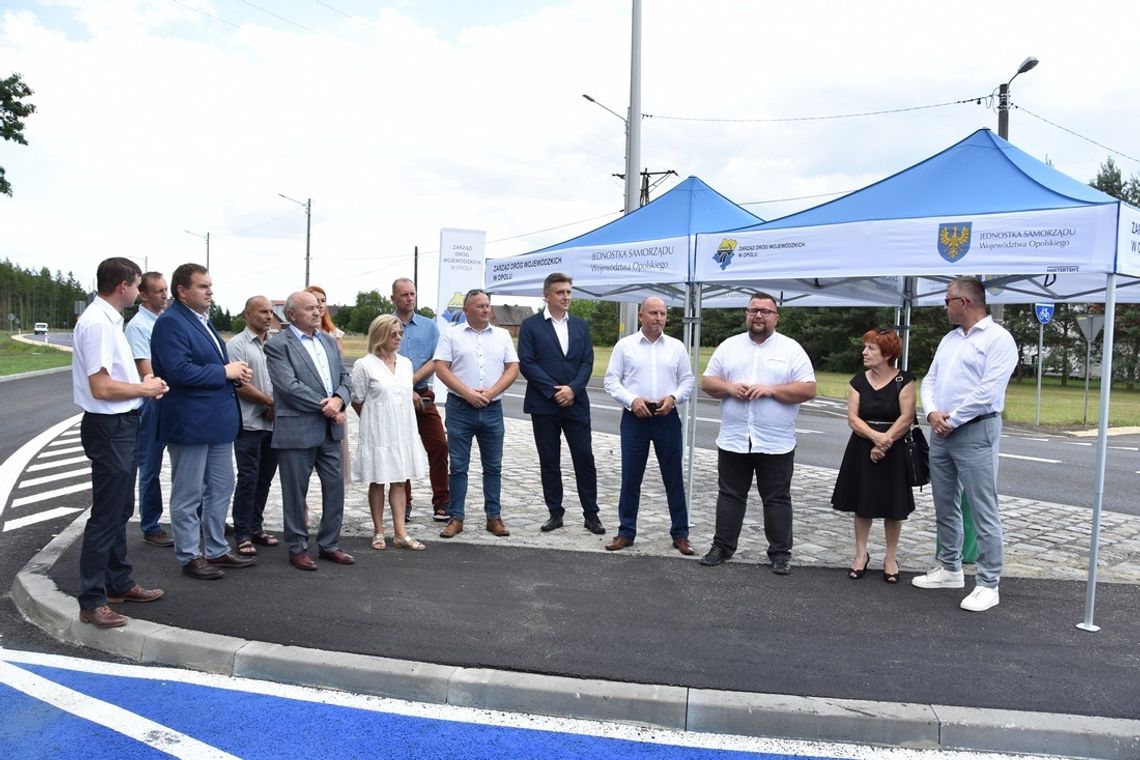 Droga wojewódzka w Ortowicach po gruntownym remoncie oficjalnie otwarta. Inwestycja warta prawie 11 mln zł