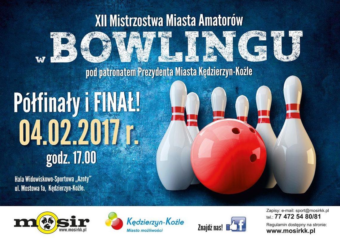 Dziś poznamy zwycięzców amatorskich mistrzostw miasta w bowlingu