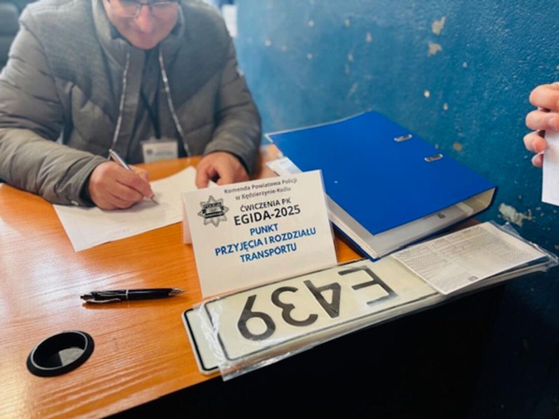 „EGIDA-25” w Kędzierzynie-Koźlu. Policja testowała system mobilizacyjny „EGIDA-25” w Kędzierzynie-Koźlu. Policja testowała system mobilizacyjny