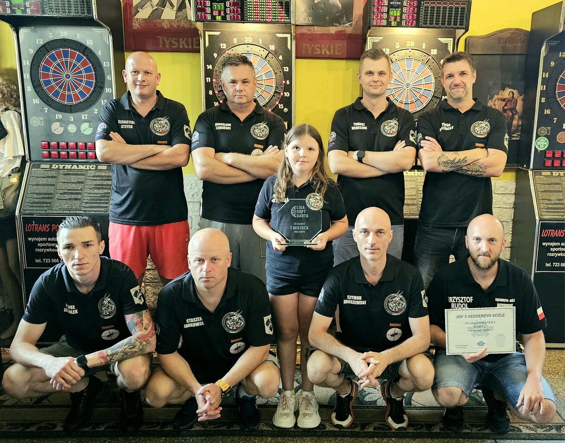 Ekipa Dart Team z Kędzierzyna-Koźla wygrała najlepsza w śląskiej lidzie. Nie przegrali ani jednego meczu