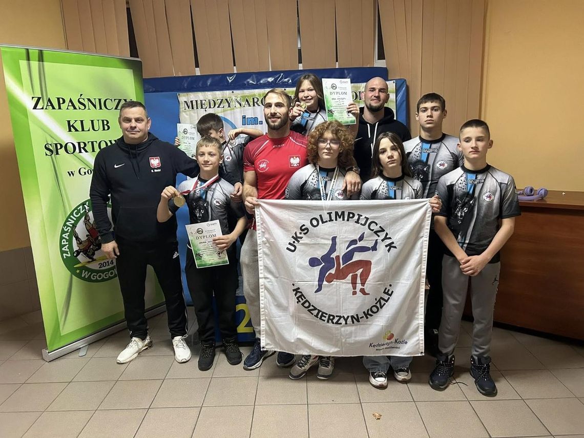 Ekipa "Olimpijczyka" wywalczyła cztery medale na międzynarodowym turnieju zapaśniczym w Gogolinie