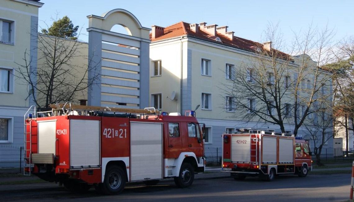 Fałszywy alarm pożarowy na terenie mieszkań chronionych w Azotach