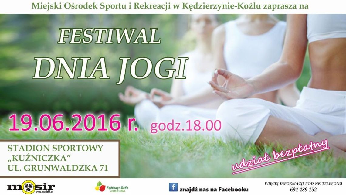 Festiwal Dnia Jogi w Kędzierzynie-Koźlu