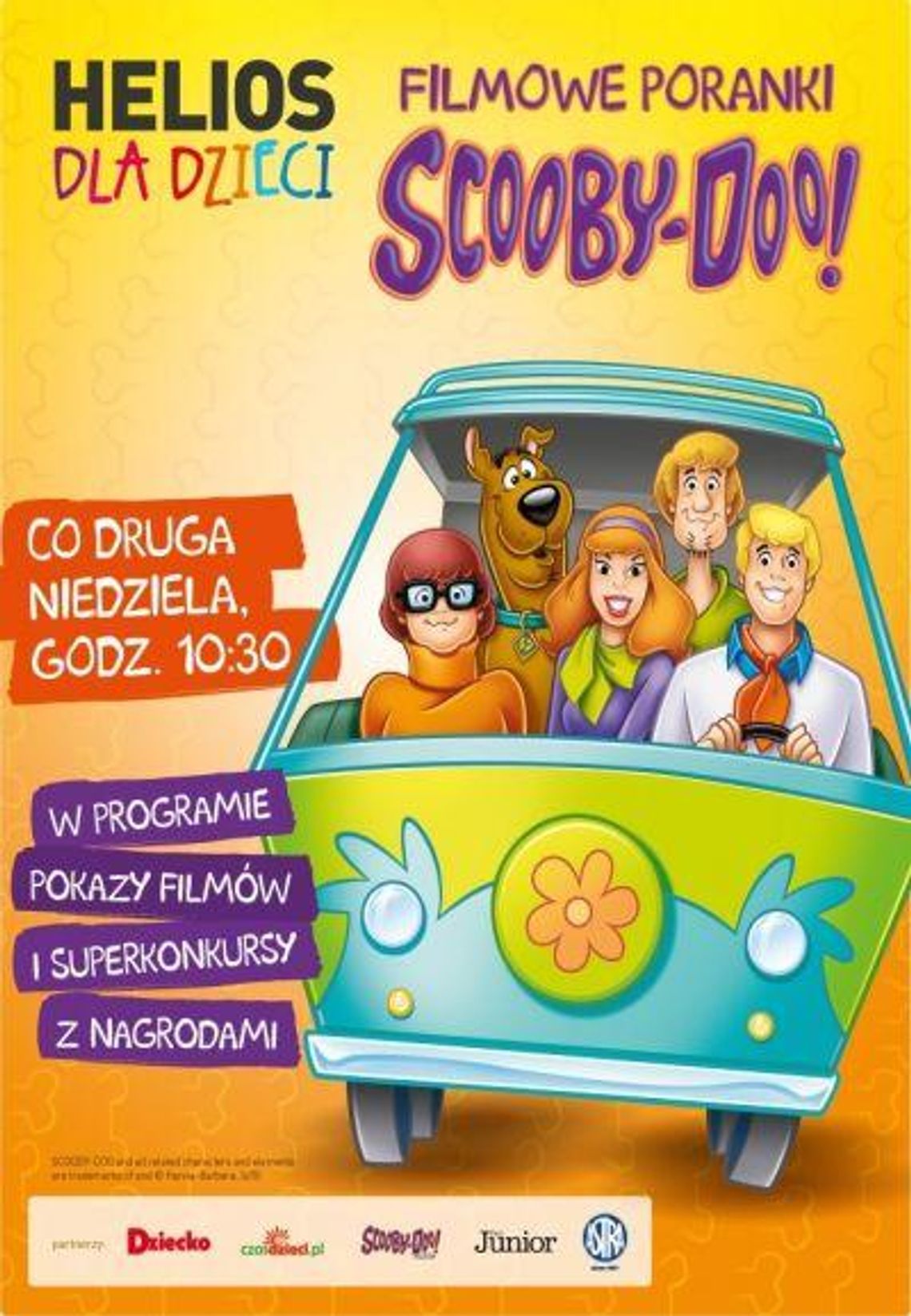 Filmowy Poranek Scooby-Doo w Heliosie