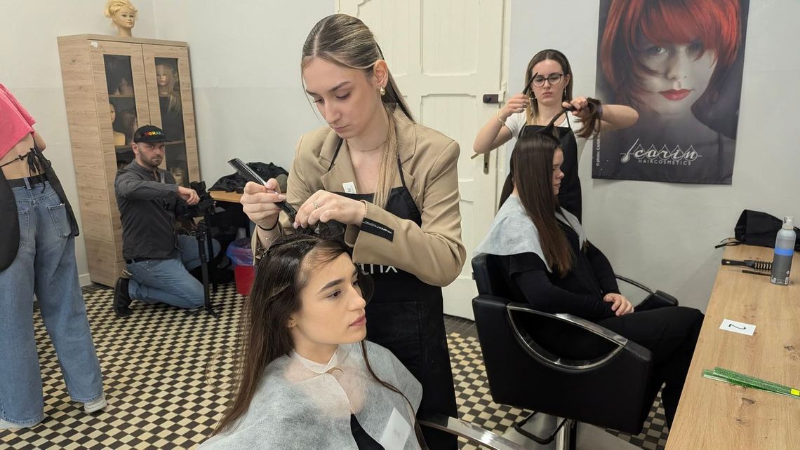 Finał fryzjerskich zmagań w Zespole Szkół nr 1. Liczyła się kreatywność, sposób pracy i efekt końcowy