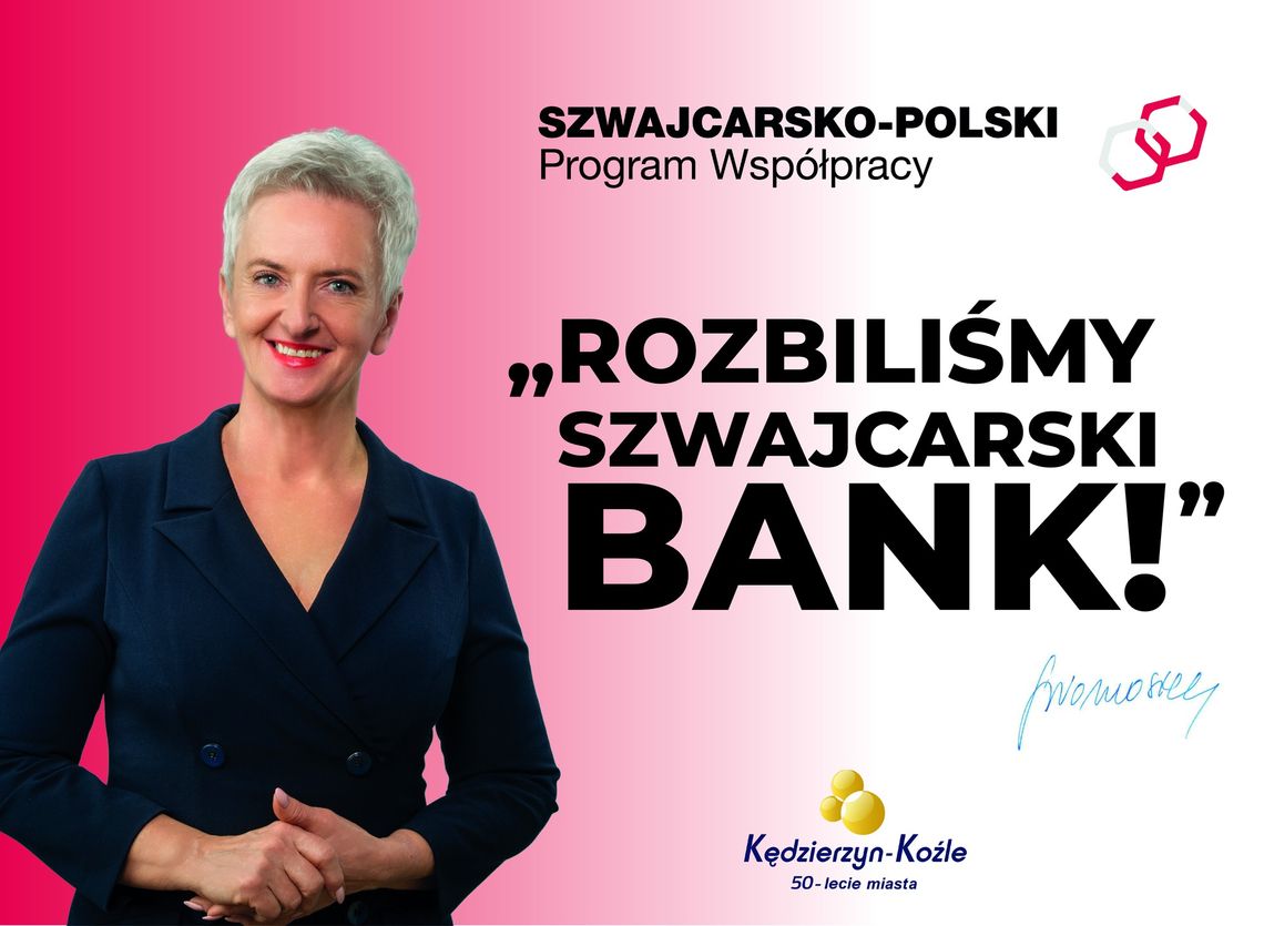 Fundusze Szwajcarskie dla Kędzierzyna-Koźla potwierdzone! Miasto zdobyło gigantyczną kwotę ponad 80 mln zł