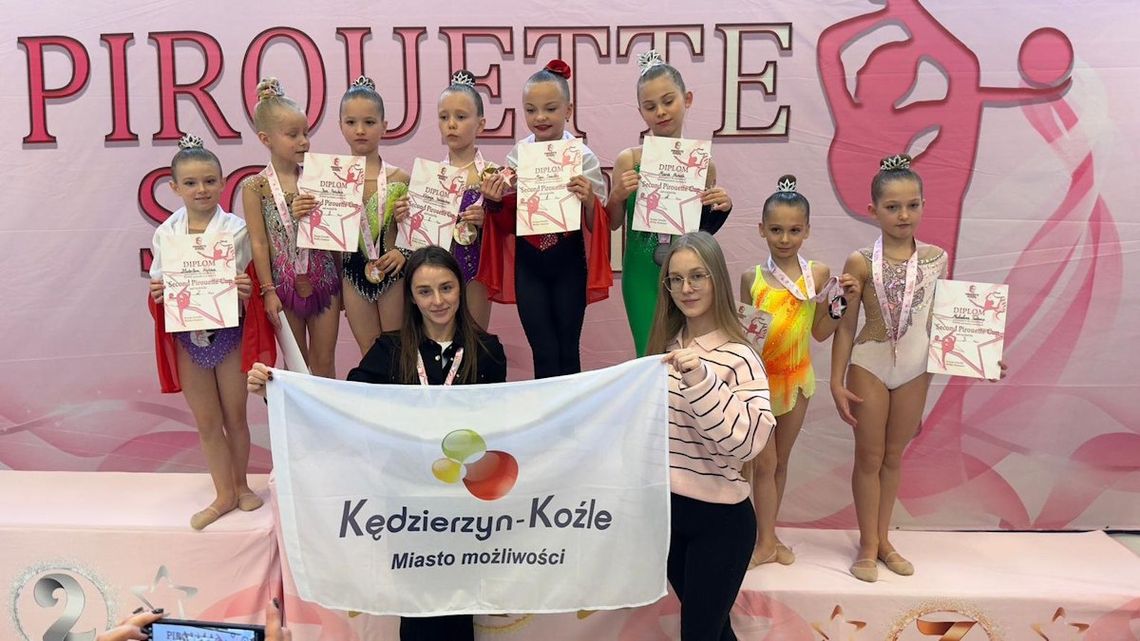 Gimnastyczki z Kędzierzyna-Koźla wróciły z zawodów w Berlinie z dorobkiem dziewięciu medali Gimnastyczki z Kędzierzyna-Koźla wróciły z zawodów w Berlinie z dorobkiem dziewięciu medali