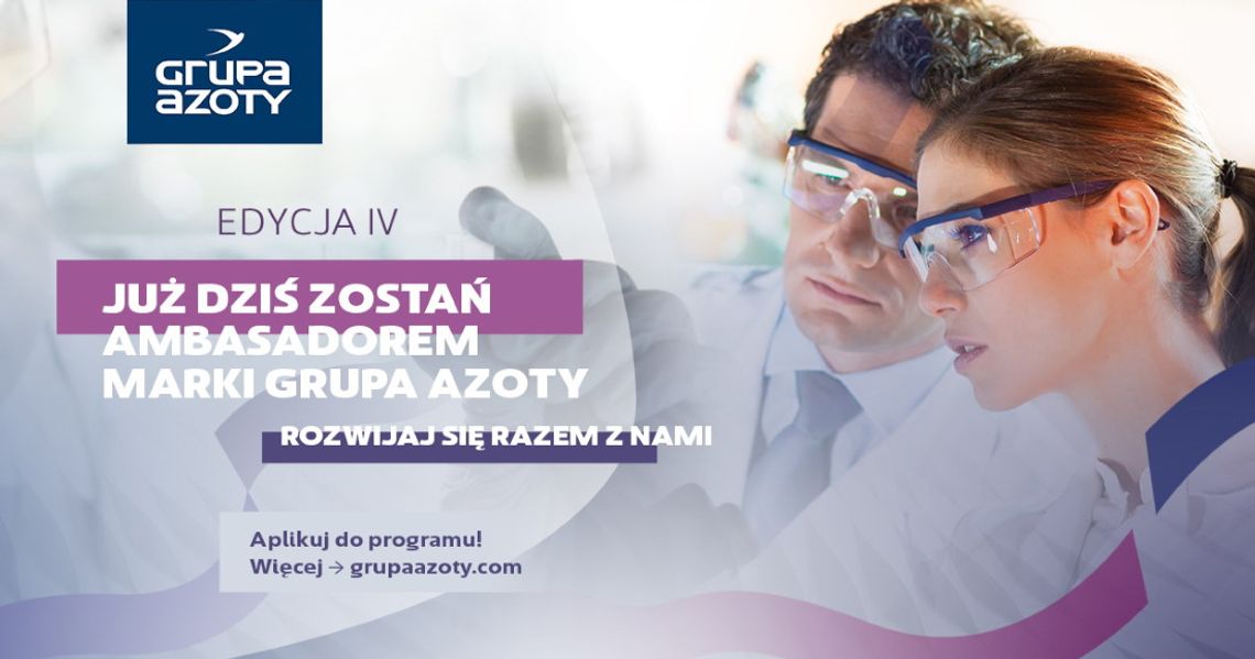 Grupa Azoty rusza z programem dla studentów i doktorantów. Zostań ambasadorem marki!