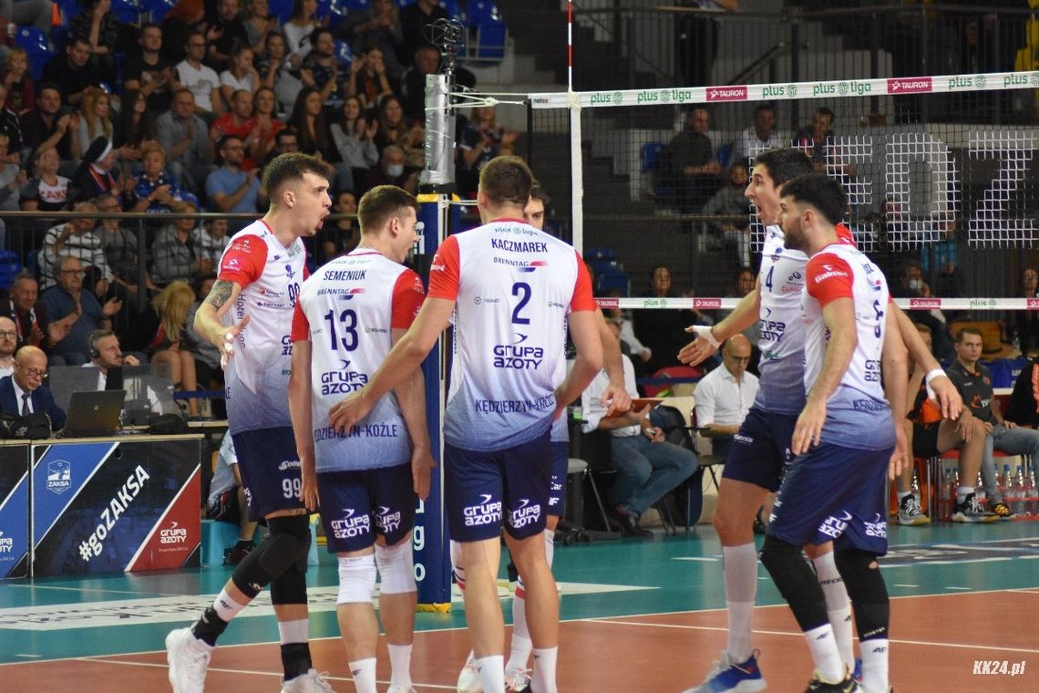 Grupa Azoty ZAKSA bez straty seta! Kędzierzynianie pewnie ograli Jastrzębski Węgiel