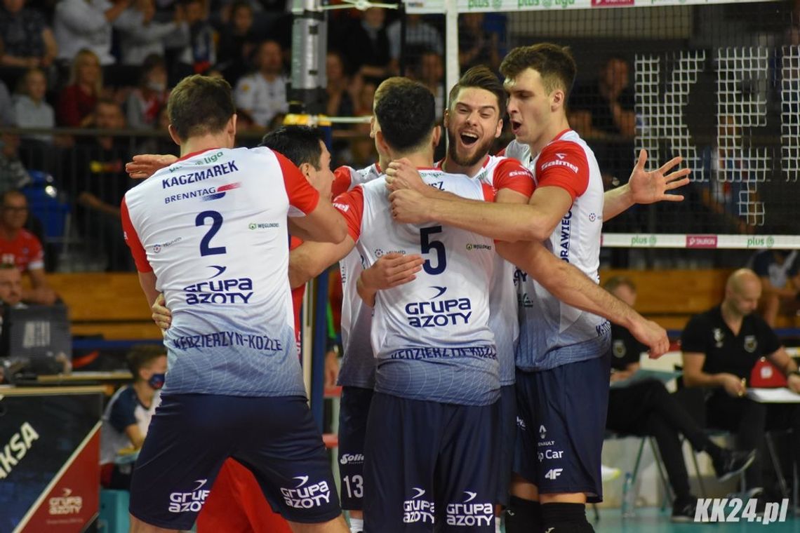 Grupa Azoty ZAKSA górą w meczu na szczycie! Kędzierzynianie pokonali Projekt Warszawa. FOTOREPORTAŻ