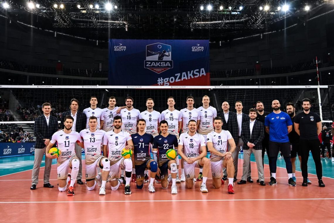 Grupa Azoty ZAKSA w najlepszej czwórce Ligi Mistrzów. Federacja wykluczyła Rosjan z rozgrywek