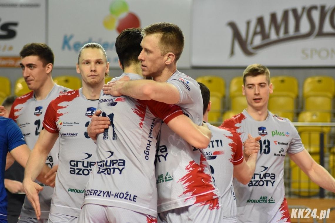 Grupa Azoty ZAKSA wygrała w Suwałkach i jest w półfinale rozgrywek PlusLigi