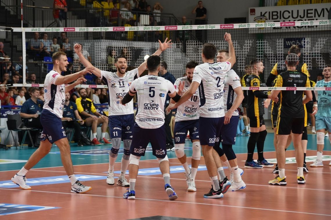 Grupa Azoty ZAKSA wygrywa na inaugurację sezonu! Kędzierzynianie pokonali Skrę Bełchatów