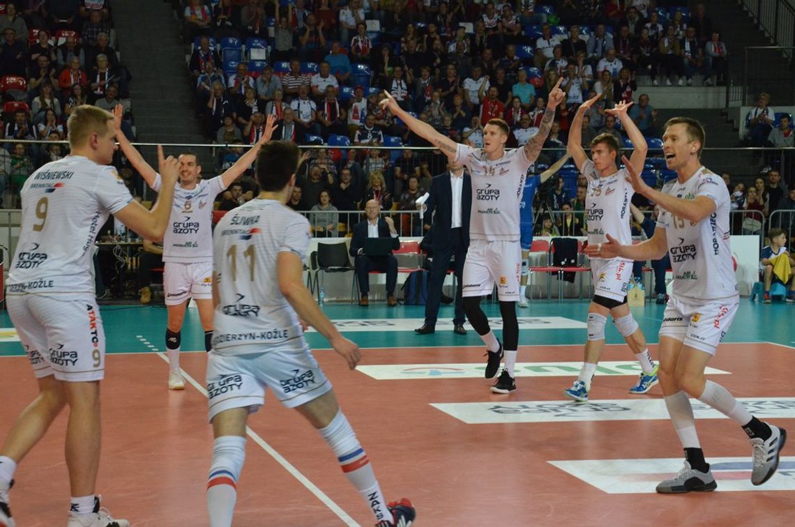 Grupa Azoty ZAKSA wygrywa piąty mecz w sezonie i wraca na fotel lidera PlusLigi