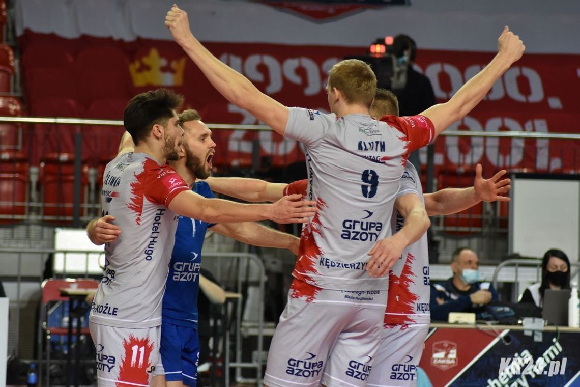 Grupa Azoty ZAKSA znów wygrywa. Kędzierzynianie pokonali na wyjeździe GKS Katowice