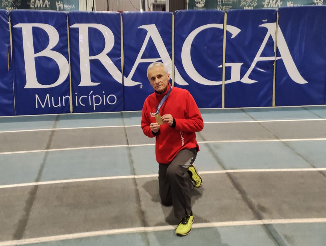 Henryk Szymura wywalczył złoto na mistrzostwach Europy w Portugalii. Biegacz pobił swój własny rekord Polski